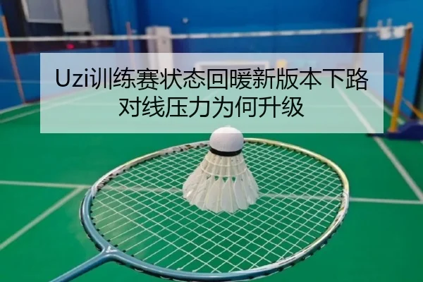 Uzi训练赛状态回暖新版本下路对线压力为何升级